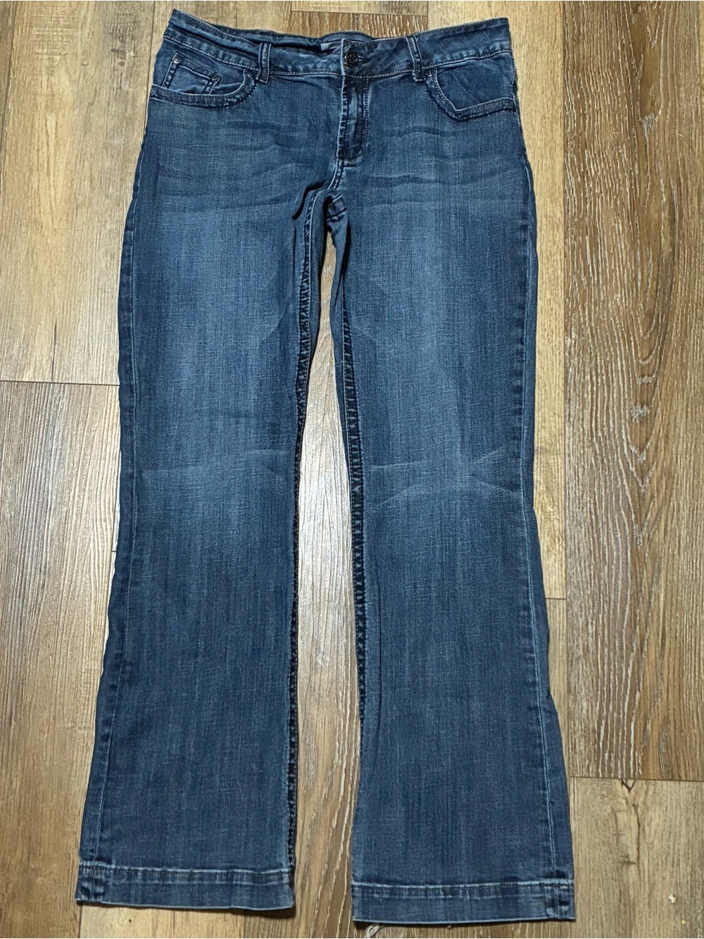 Stetson Jeans No 214 City Trouser Flare Jeans 18 Tall Long Thick Stitch Western